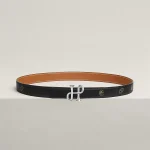 Cor Baroque belt buckle & Hermès sur Mer reversible leather strap 24 mm